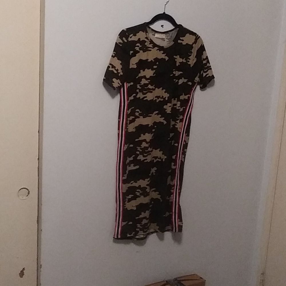 "SOLD" Camouflage Lady's Dress (NWNT)